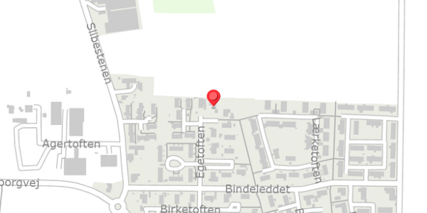 Trafikstøjkort på Egetoften 20, 4281 Gørlev