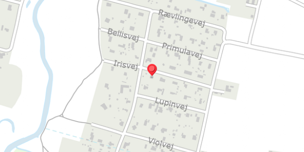 Trafikstøjkort på Irisvej 9, . , 4281 Gørlev