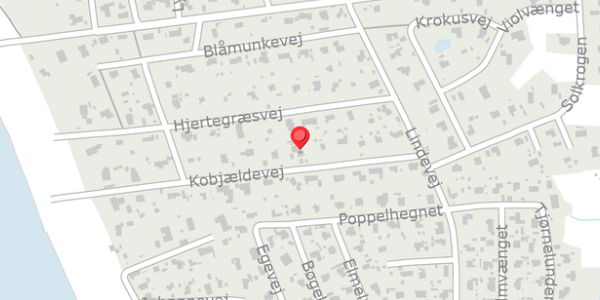 Trafikstøjkort på Kobjældevej 12, . , 4480 Store Fuglede