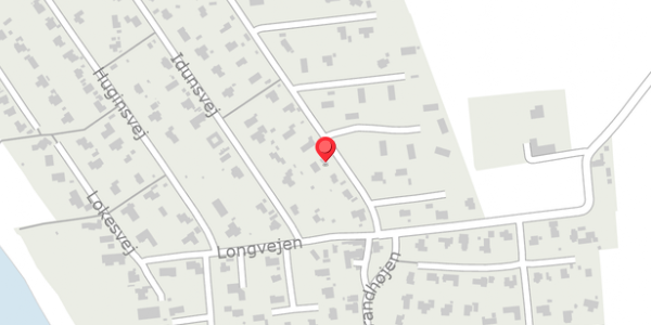 Trafikstøjkort på Valhallavej 7, . , 4200 Slagelse