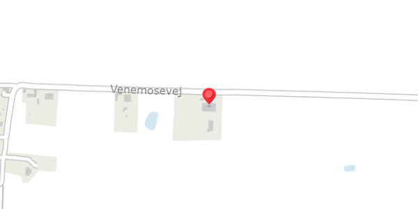 Trafikstøjkort på Venemosevej 1, 4200 Slagelse