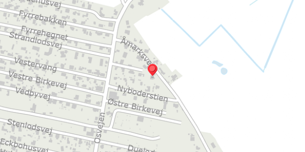 Trafikstøjkort på Åmarksvej 10, . , 4480 Store Fuglede