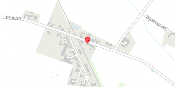 Trafikstøjkort på Egevej 8, . , 4200 Slagelse