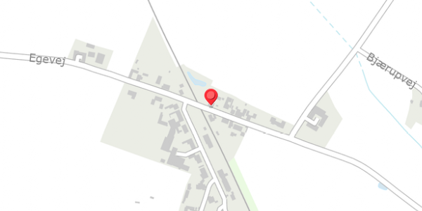 Trafikstøjkort på Egevej 9, 4200 Slagelse