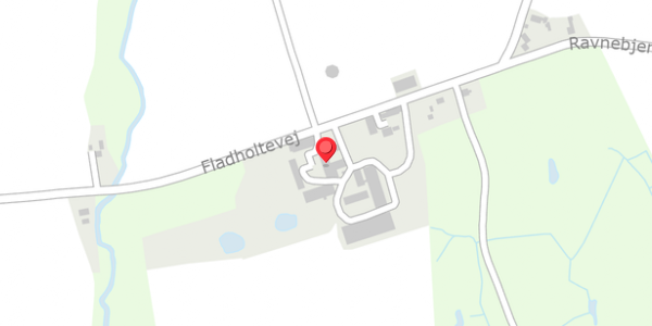 Trafikstøjkort på Fladholtevej 4B, . , 4200 Slagelse