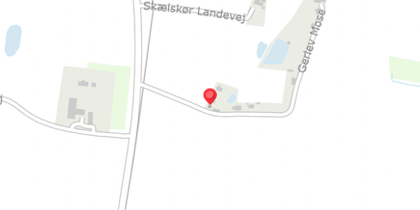 Trafikstøjkort på Gerlev Mose 1A, 4200 Slagelse
