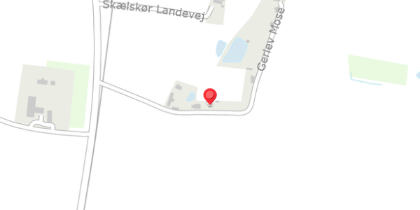 Trafikstøjkort på Gerlev Mose 3, 4200 Slagelse