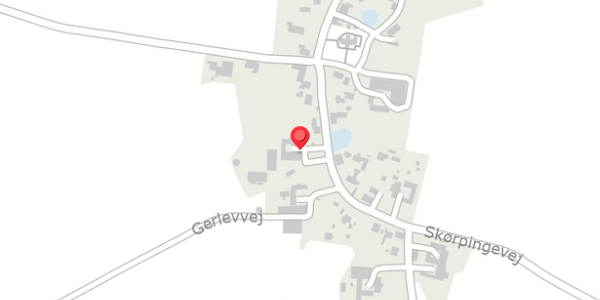 Trafikstøjkort på Gerlevvej 12A, . , 4200 Slagelse