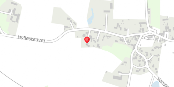 Trafikstøjkort på Hyllestedvej 16, 4261 Dalmose