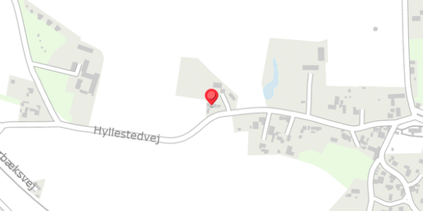 Trafikstøjkort på Hyllestedvej 19, 4261 Dalmose