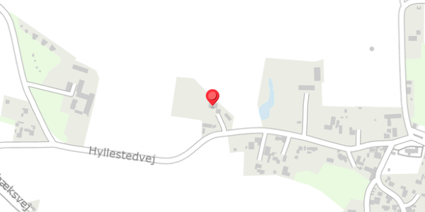Trafikstøjkort på Hyllestedvej 21, 4261 Dalmose
