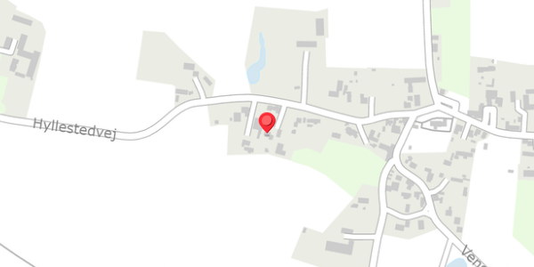 Trafikstøjkort på Hyllestedvej 22, 4261 Dalmose