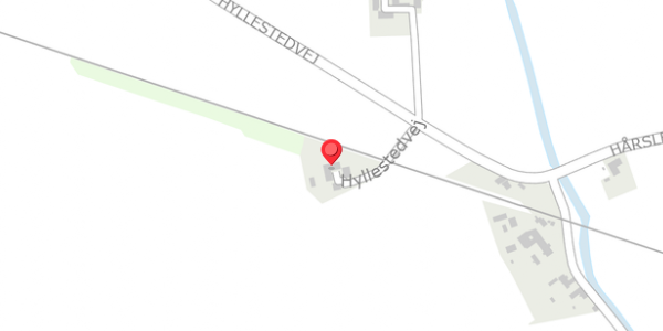 Trafikstøjkort på Hyllestedvej 66, 4261 Dalmose