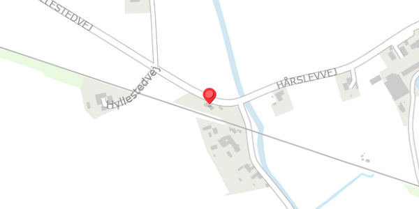 Trafikstøjkort på Hyllestedvej 68, 4261 Dalmose