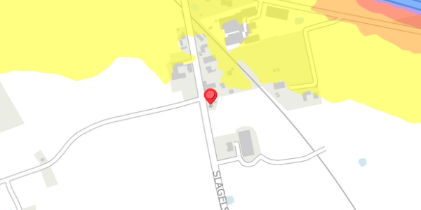 Trafikstøjkort på Slagelsevej 38, 4200 Slagelse