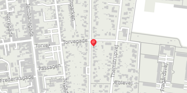 Trafikstøjkort på Allegade 35, . , 4690 Haslev