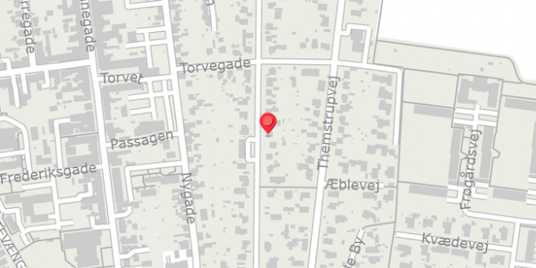 Trafikstøjkort på Allegade 45, . , 4690 Haslev