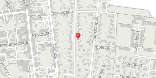 Trafikstøjkort på Allegade 49, 4690 Haslev