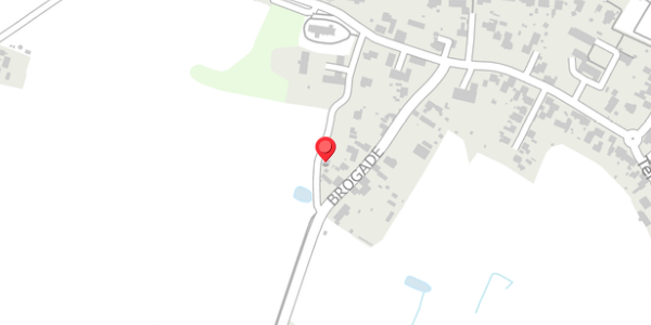 Trafikstøjkort på Brogade 1, 4690 Haslev