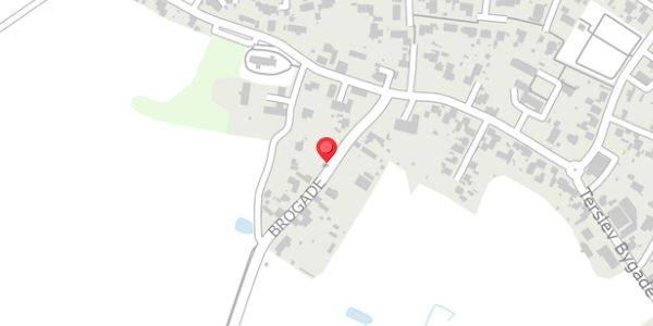 Trafikstøjkort på Brogade 13, 4690 Haslev