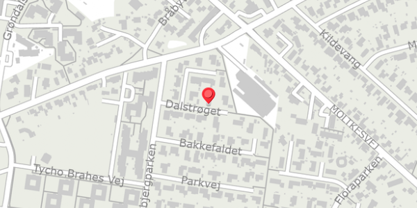 Trafikstøjkort på Dalstrøget 5, 4690 Haslev