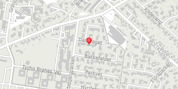 Trafikstøjkort på Dalstrøget 6, 4690 Haslev