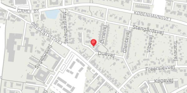 Trafikstøjkort på Drosselvej 4, . , 4690 Haslev