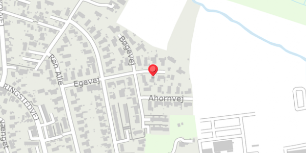 Trafikstøjkort på Egevej 18, . , 4690 Haslev