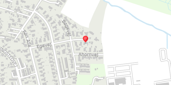Trafikstøjkort på Egevej 20, . , 4690 Haslev
