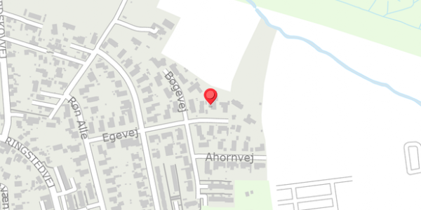 Trafikstøjkort på Egevej 21, 4690 Haslev