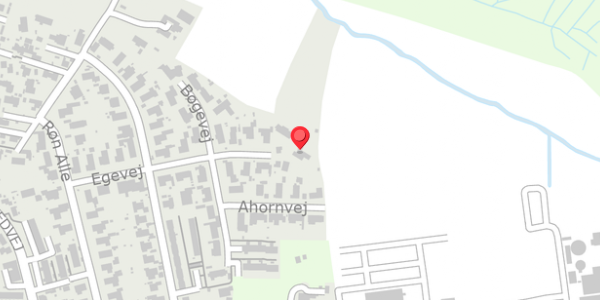 Trafikstøjkort på Egevej 22, . , 4690 Haslev