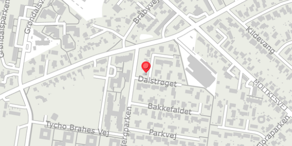 Trafikstøjkort på Engsvinget 1, . , 4690 Haslev