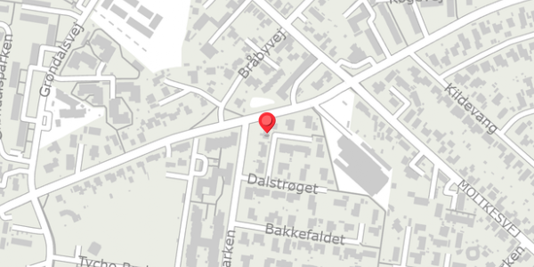 Trafikstøjkort på Engsvinget 5, . , 4690 Haslev