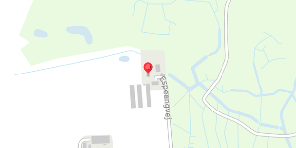 Trafikstøjkort på Espeengvej 13, . , 4690 Haslev