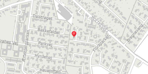 Trafikstøjkort på Floraparken 18B, . , 4690 Haslev