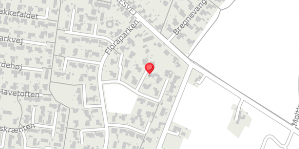 Trafikstøjkort på Floraparken 27, . , 4690 Haslev