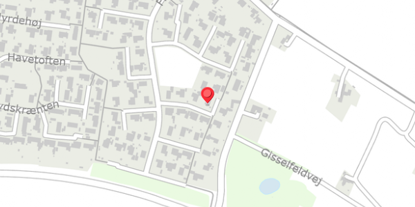 Trafikstøjkort på Floraparken 55, . , 4690 Haslev