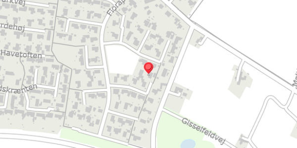 Trafikstøjkort på Floraparken 57, . , 4690 Haslev