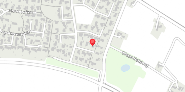 Trafikstøjkort på Floraparken 77, . , 4690 Haslev