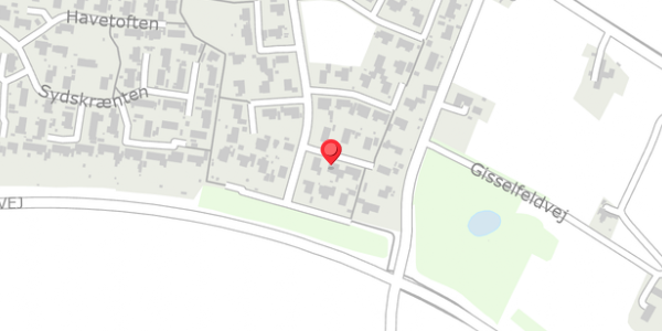Trafikstøjkort på Floraparken 87, . , 4690 Haslev