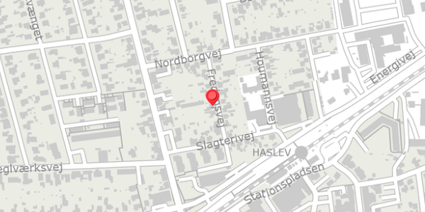 Trafikstøjkort på Fredensvej 5, . , 4690 Haslev