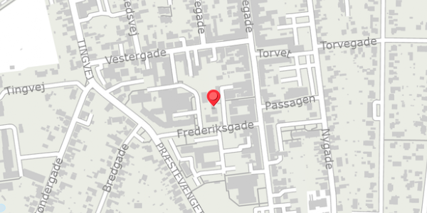 Trafikstøjkort på Frederiksgade 4, . , 4690 Haslev