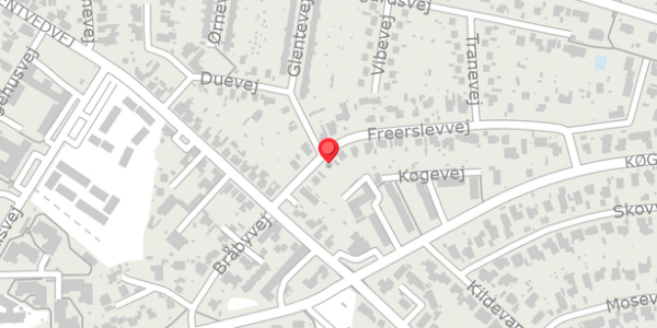 Trafikstøjkort på Freerslevvej 6, . , 4690 Haslev