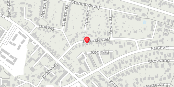 Trafikstøjkort på Freerslevvej 12, . , 4690 Haslev