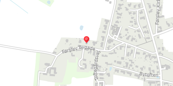 Trafikstøjkort på Førslev Bygade 28, . , 4690 Haslev