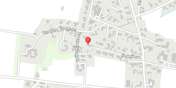 Trafikstøjkort på Førslev Bygade 41, . , 4690 Haslev