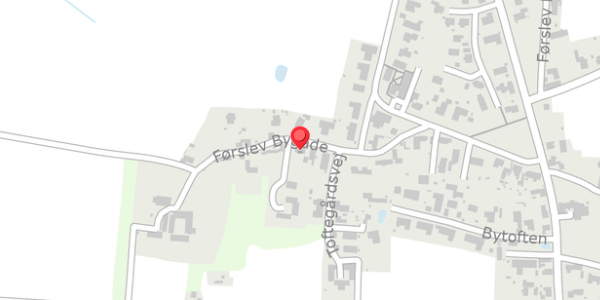 Trafikstøjkort på Førslev Bygade 45, . , 4690 Haslev