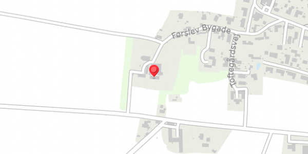 Trafikstøjkort på Førslev Bygade 53, . , 4690 Haslev