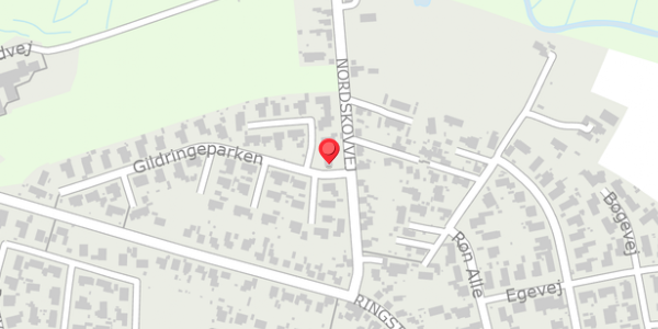 Trafikstøjkort på Gildringeparken 2, . , 4690 Haslev