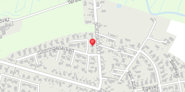 Trafikstøjkort på Gildringeparken 4, . , 4690 Haslev